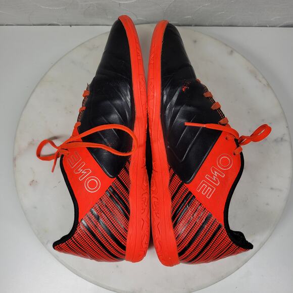 Puma One 5.4 IT Indoor Soccer Shoes Mens 7.5 Orange Black Football Trainer main image 12